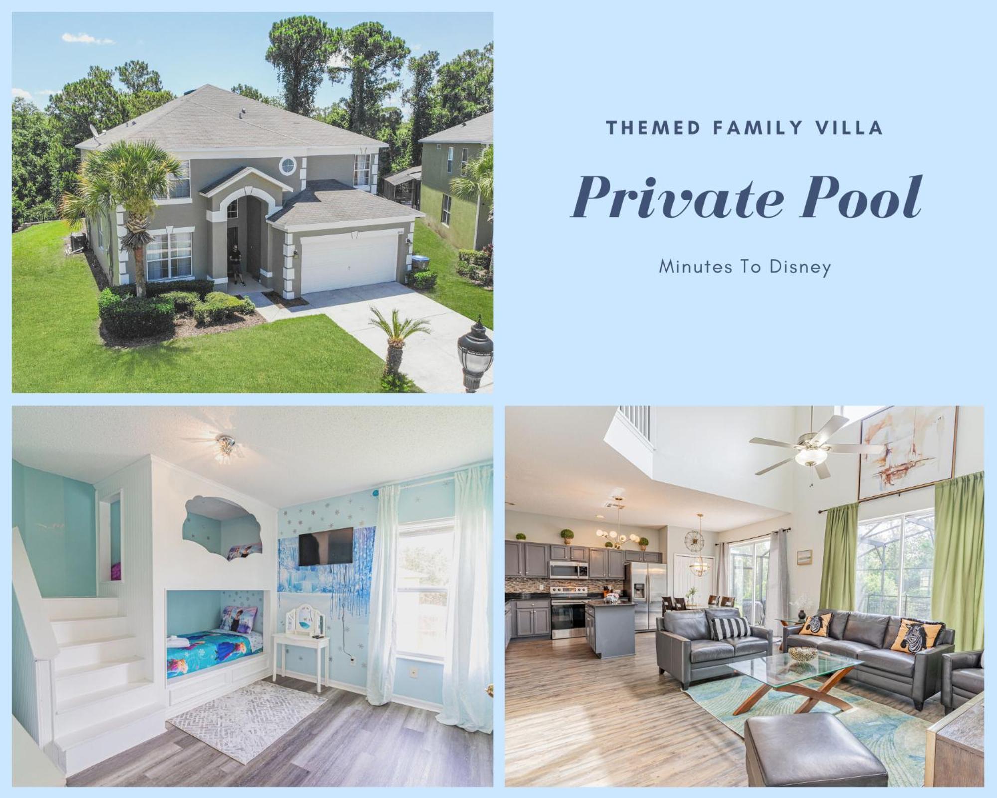 Themed Villa, 12 Min To Disney, Resort Access Orlando Zewnętrze zdjęcie